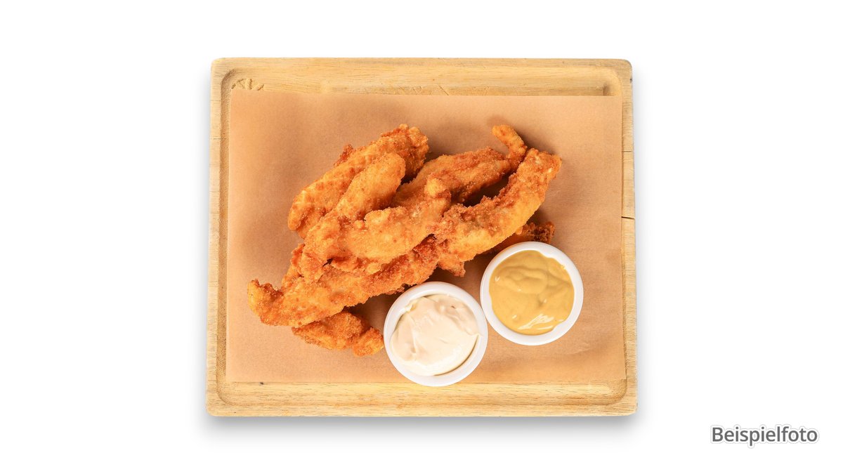 Crispy Filetsreifen - Menü B