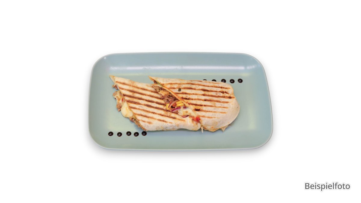 Curry Wrap - Menü A