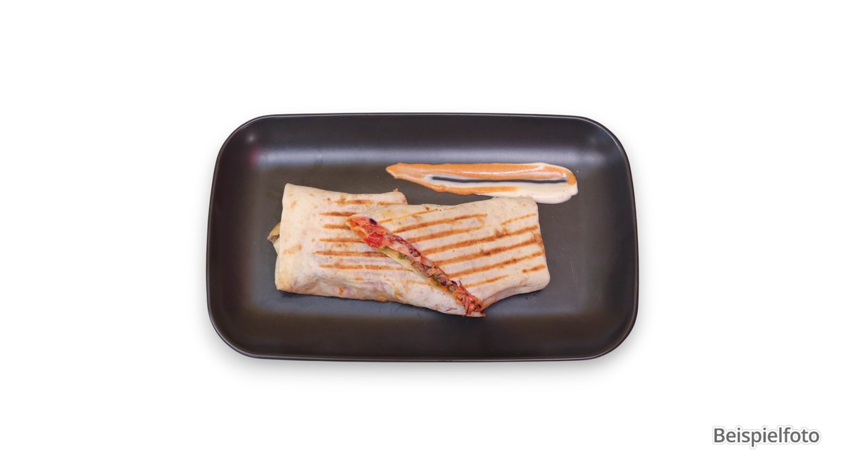 Curry Wrap - Menü B