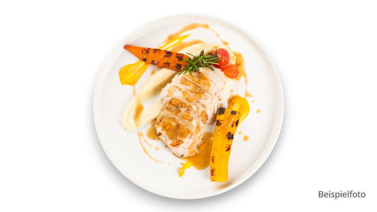 Doppeltes Reinebrustfilet – Menü A