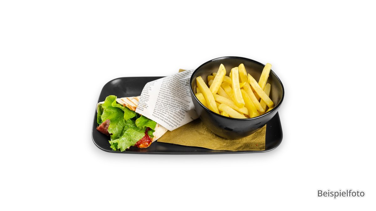 Vin Veggi Wrap - Menü A