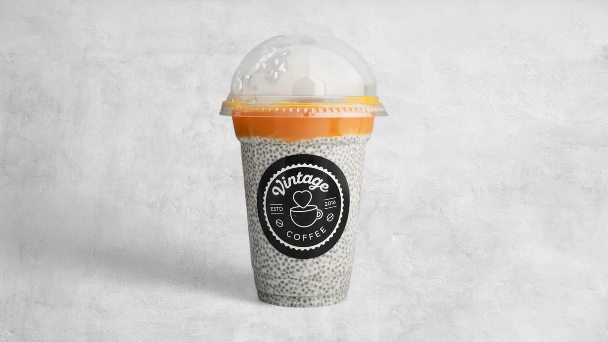 Chia budding med kokos og Matcha