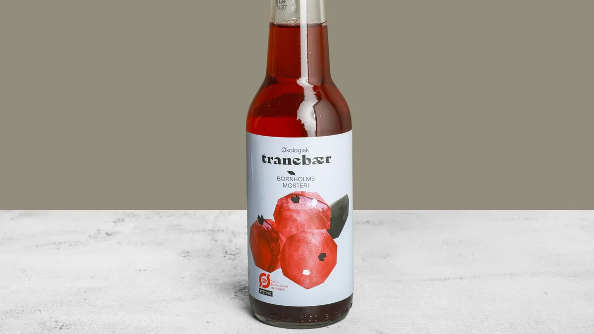 Økologisk Tranebærdrik 0,275 l