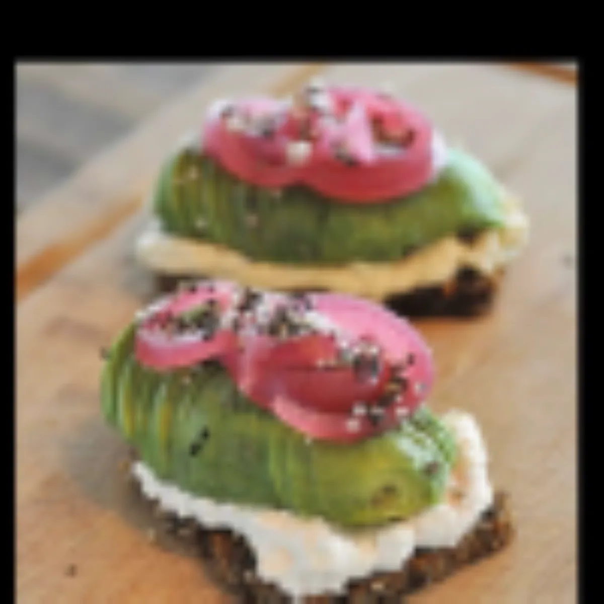 Smørrebrød med avocado