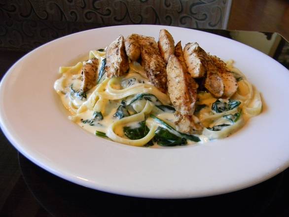 Cajun Chicken Spinach Alfredo