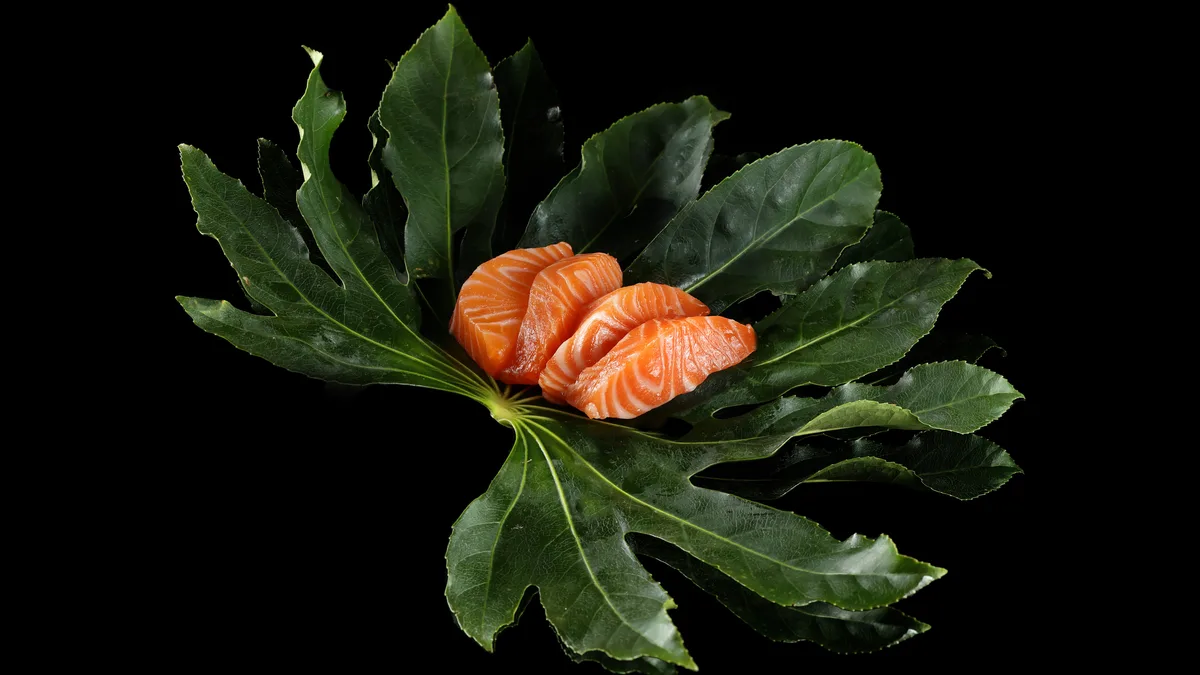 Sashimi łosoś
