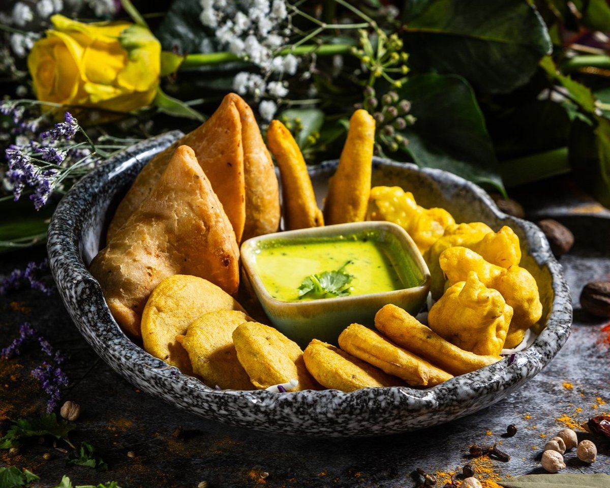 017. Virasat's Special Vegetable Platter  (GF)