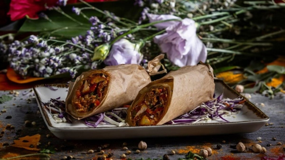 029. Lamb Kathi Roll (New) (LF)