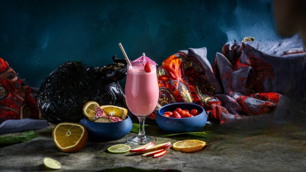 205. Strawberry Lassi 3 dl (GF)