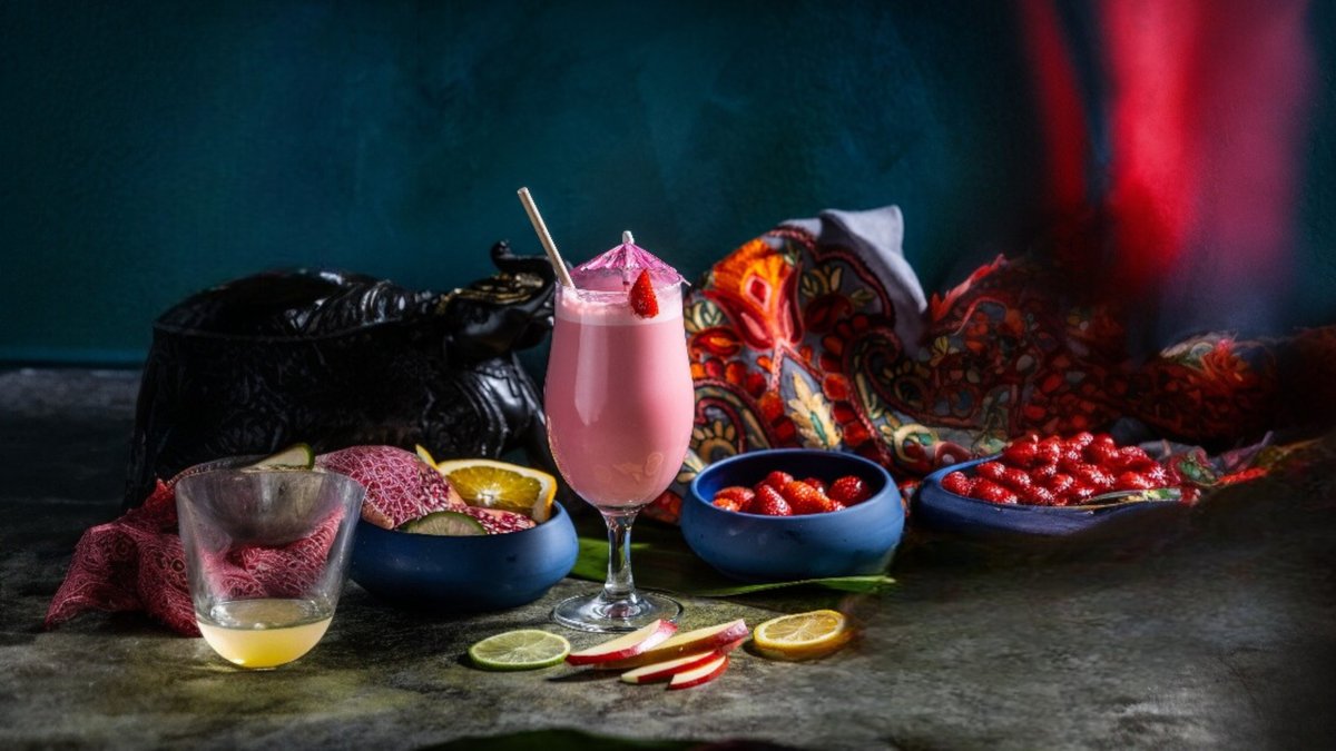205. Strawberry Lassi 5 dl (GF)