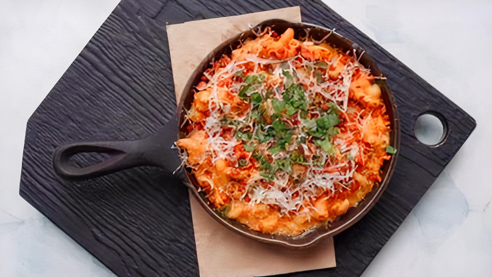 Mac + Cheese Skillet