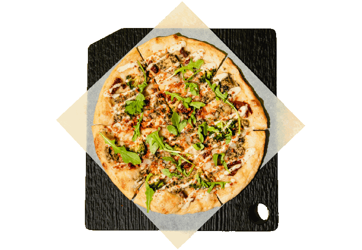 Pesto CBR Pizza