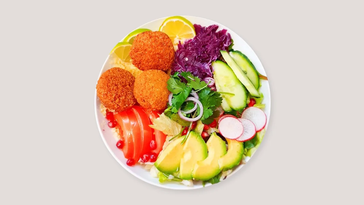 Falafel Avocado Bowl
