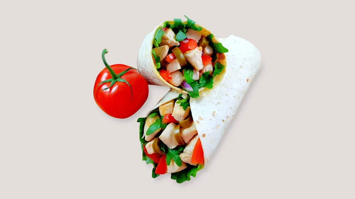 Spicy Chicken Wrap