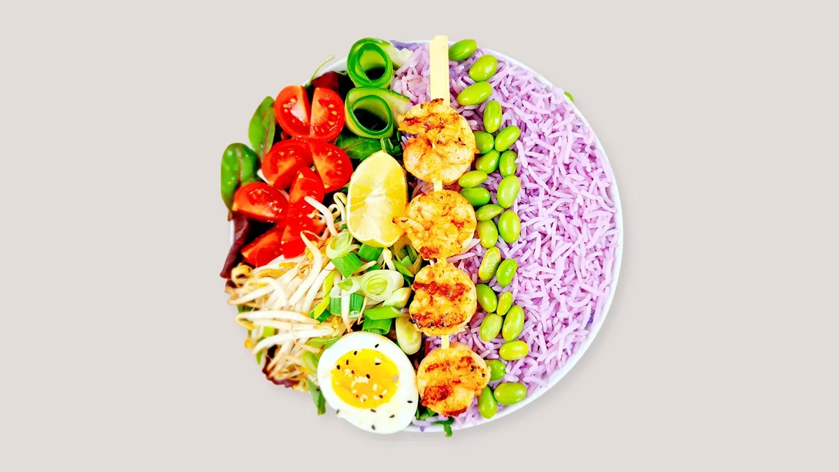 Summer Garnelen Bowl