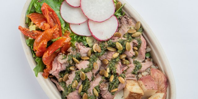 Chimichurri Steak and Roasted Potato Bowl Tray