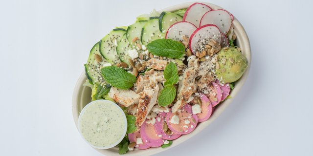 Supergreen Goddess Salad Tray