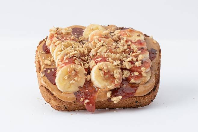 PB and Chia Jam Toast