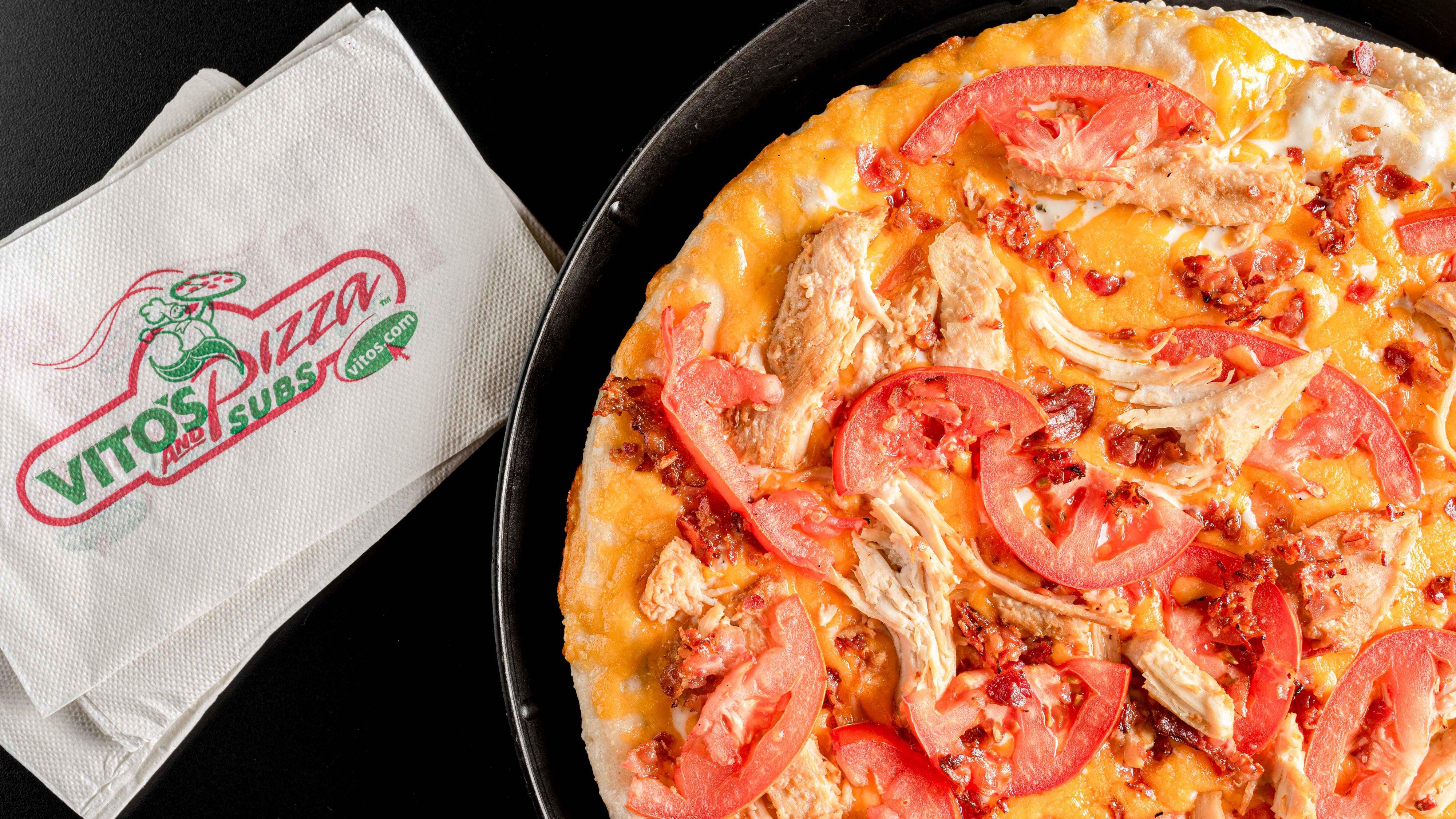 Chicken Bacon Ranch Pizza