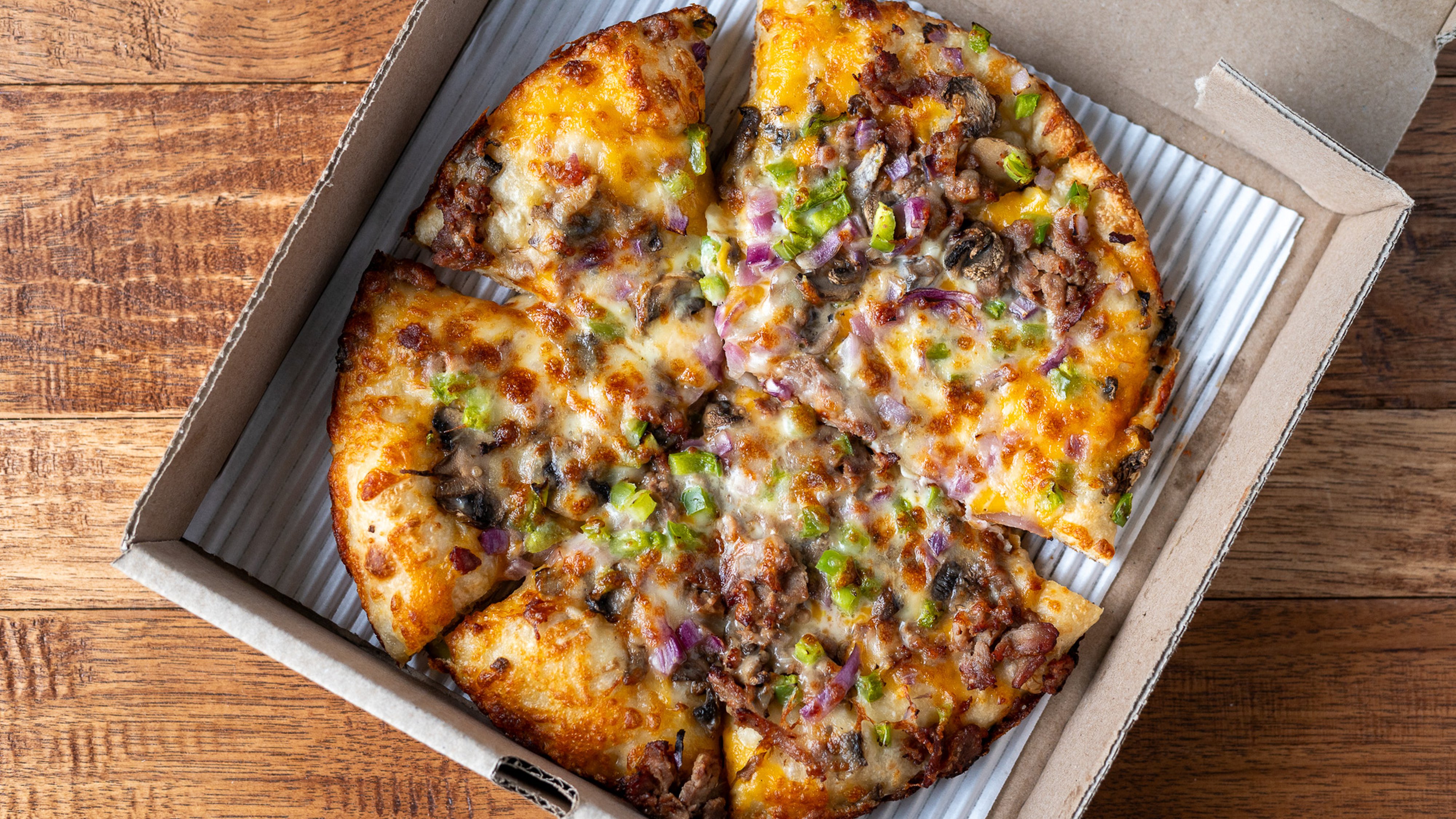 Steak Queso Pizza