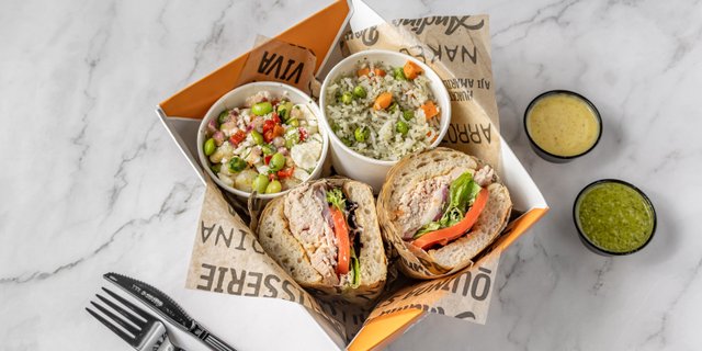 Rotisserie Chicken Sandwich Boxed Lunch