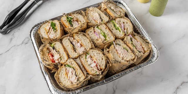 Rotisserie Chicken Sandwich Platter