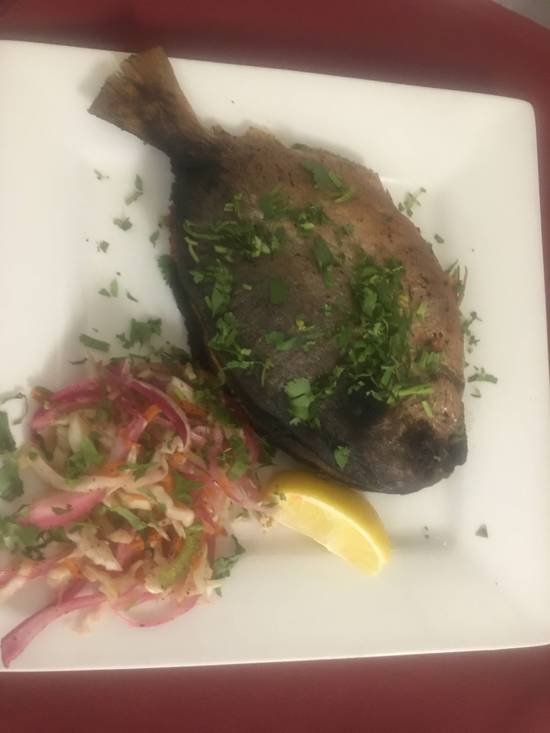 Rechardo Pomfret(Fish with bone)