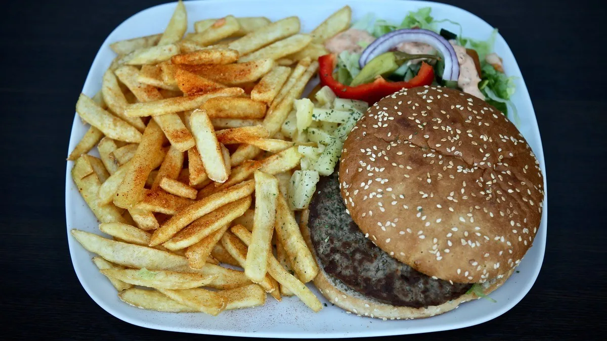 Hawaiiburger Tallerken