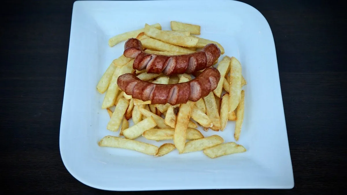 Pølse med Chips