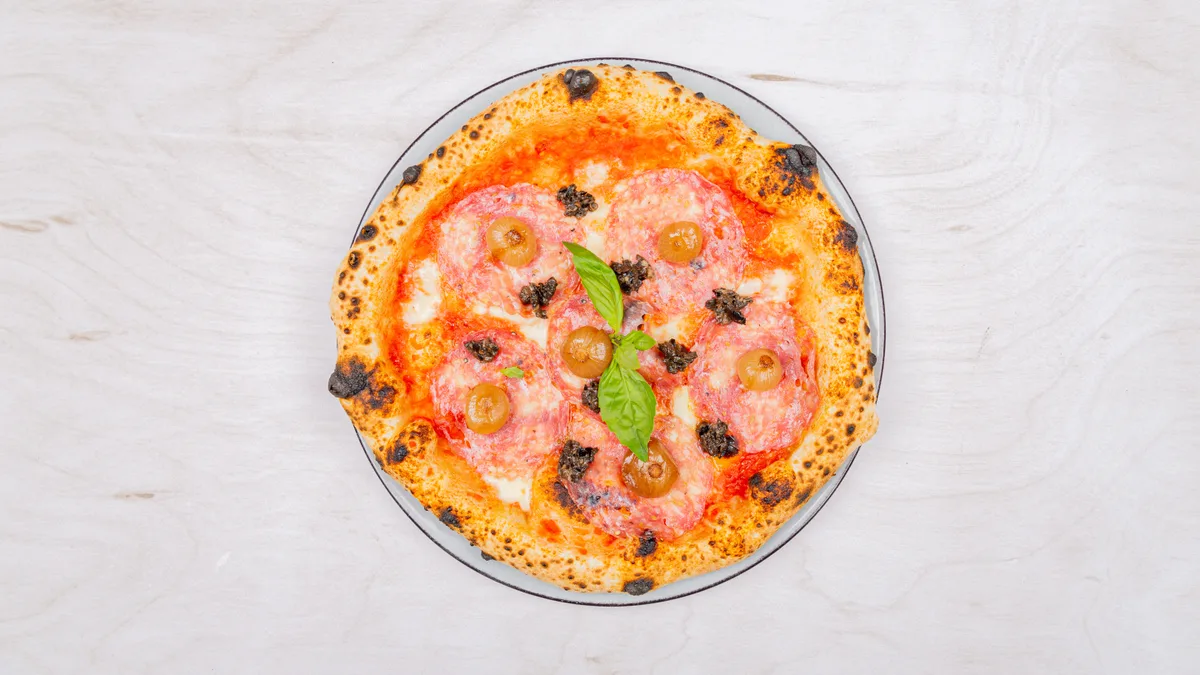 Capperi con salame