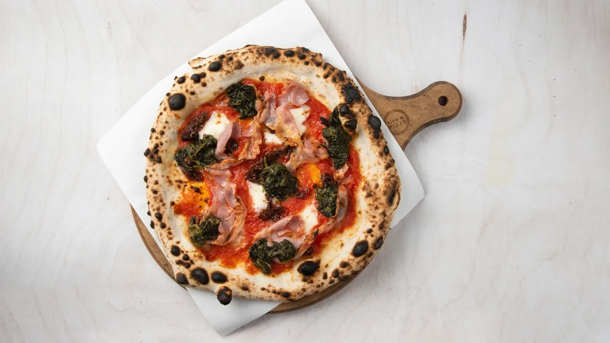 Spinaci con pancetta