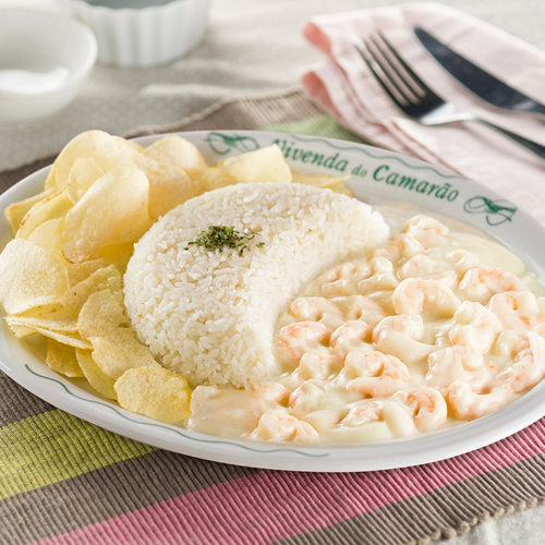 Camarão ao Catupiry