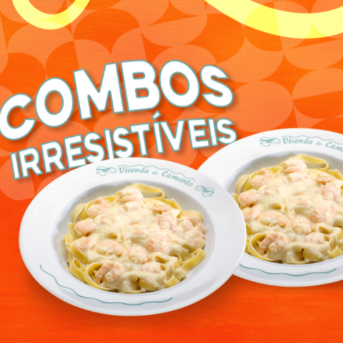 Combo 2 Massas ao Molho Catupiry