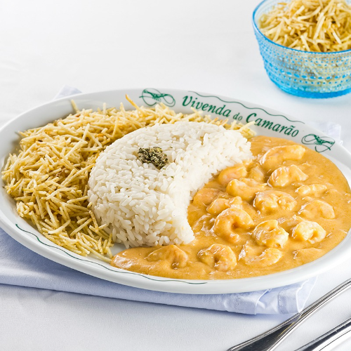 Strogonoff de Camarão