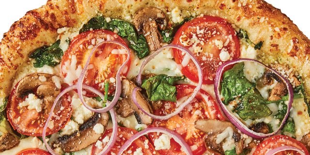 Gluten-Free Garlic Spinaci Pizza