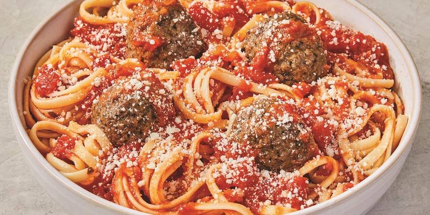 Meatball Marinara Pasta