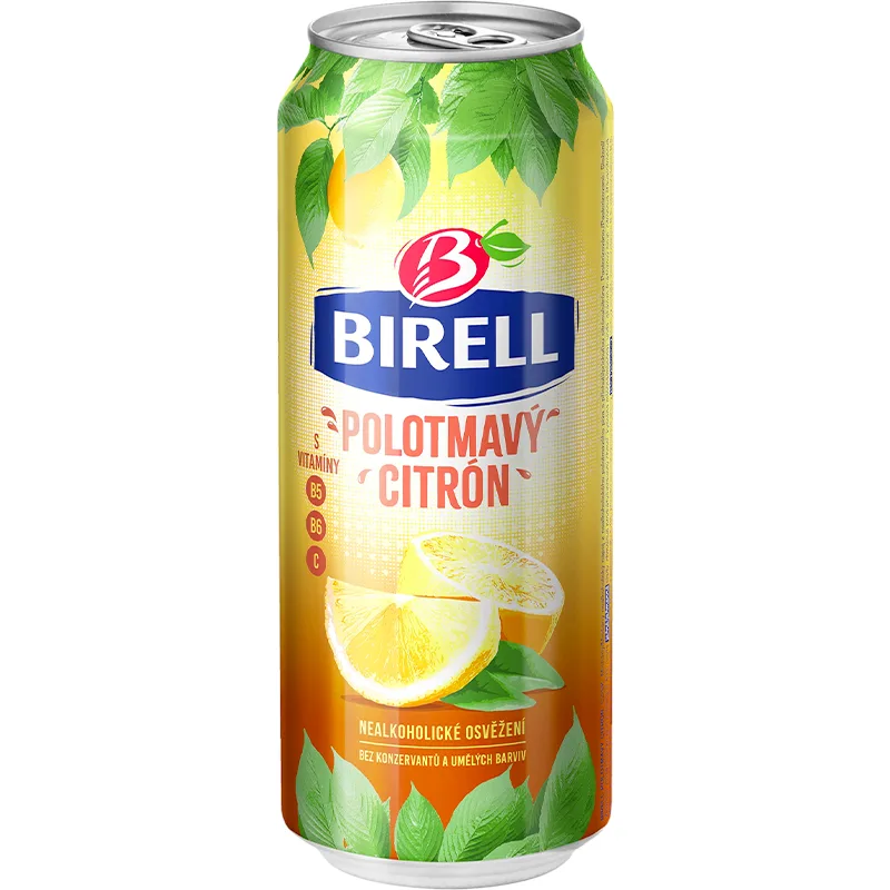 Birell Polotmavý citron
