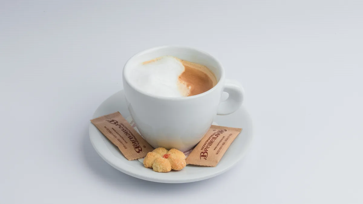 Espresso sa mlekom