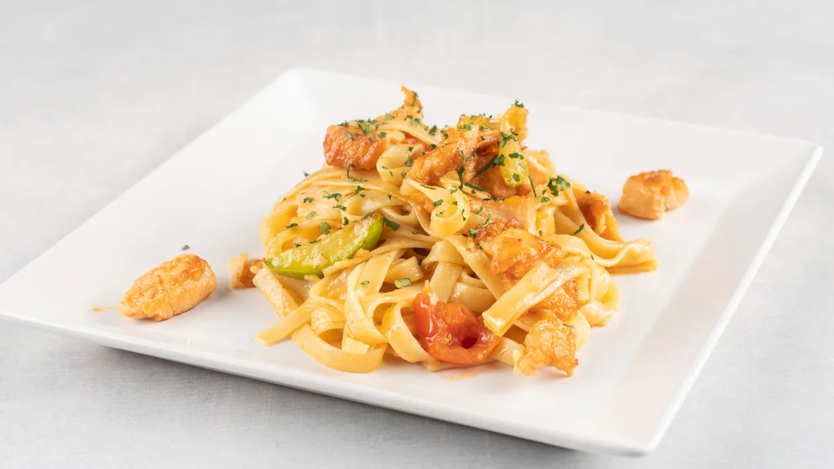Pasta sa lososom (posno)