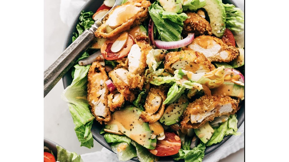 Crispy Chicken Salad