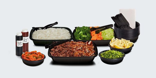 Bowl Bar WaBa White Meat Chicken and Steak