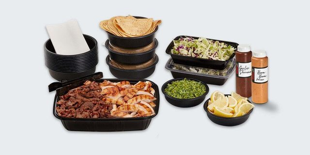 Chicken and Steak WaBa Taco Bar