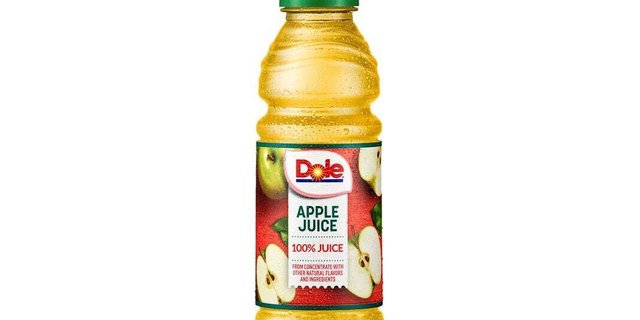 Dole 100% Apple Juice - 15.2oz Bottle