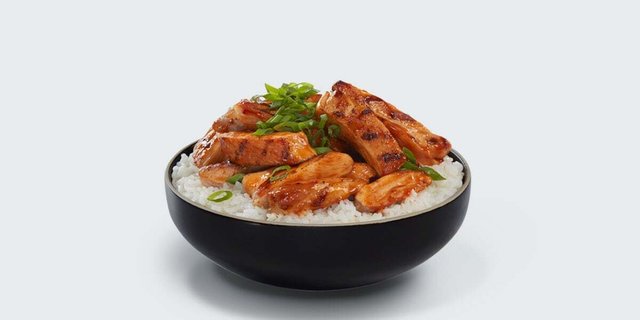 Individual  Sweet and Spicy Chicken Bowl
