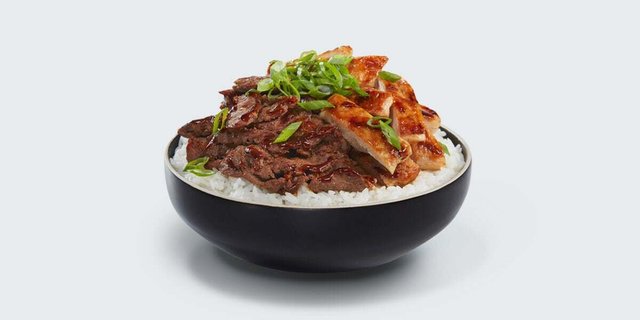 Individual  WaBa Chicken and Steak Bowl