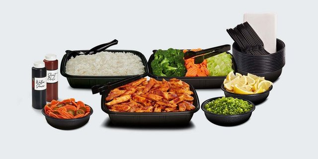Sweet and Spicy Chicken Bowl Bar