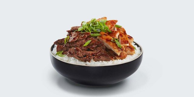 WaBa Chicken and Steak Bowl
