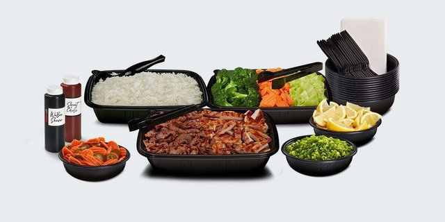 WaBa White Meat Chicken and Steak Bowl Bar