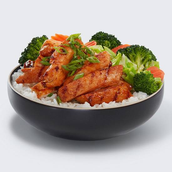 Sweet and Spicy Chicken Veggie Bowl