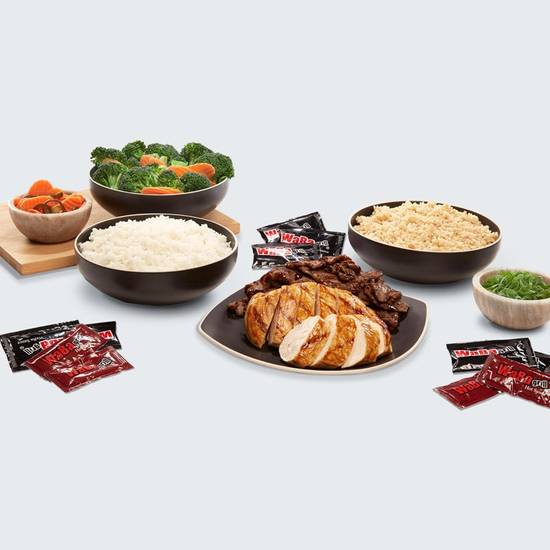 White Meat Chicken and Marinated Steak Family Meal